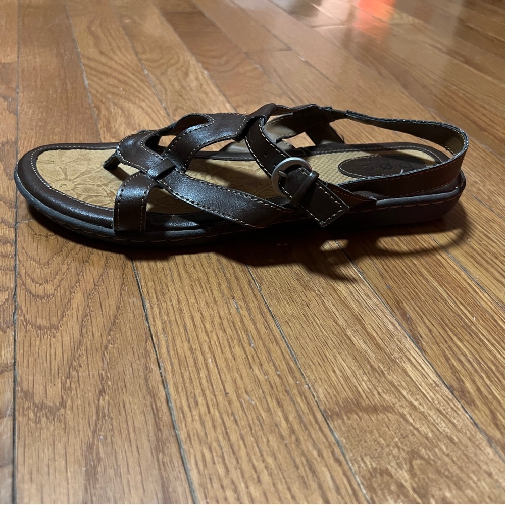 b.o.c. Born Concept Brown Strap Sandals - Picture 9 of 10